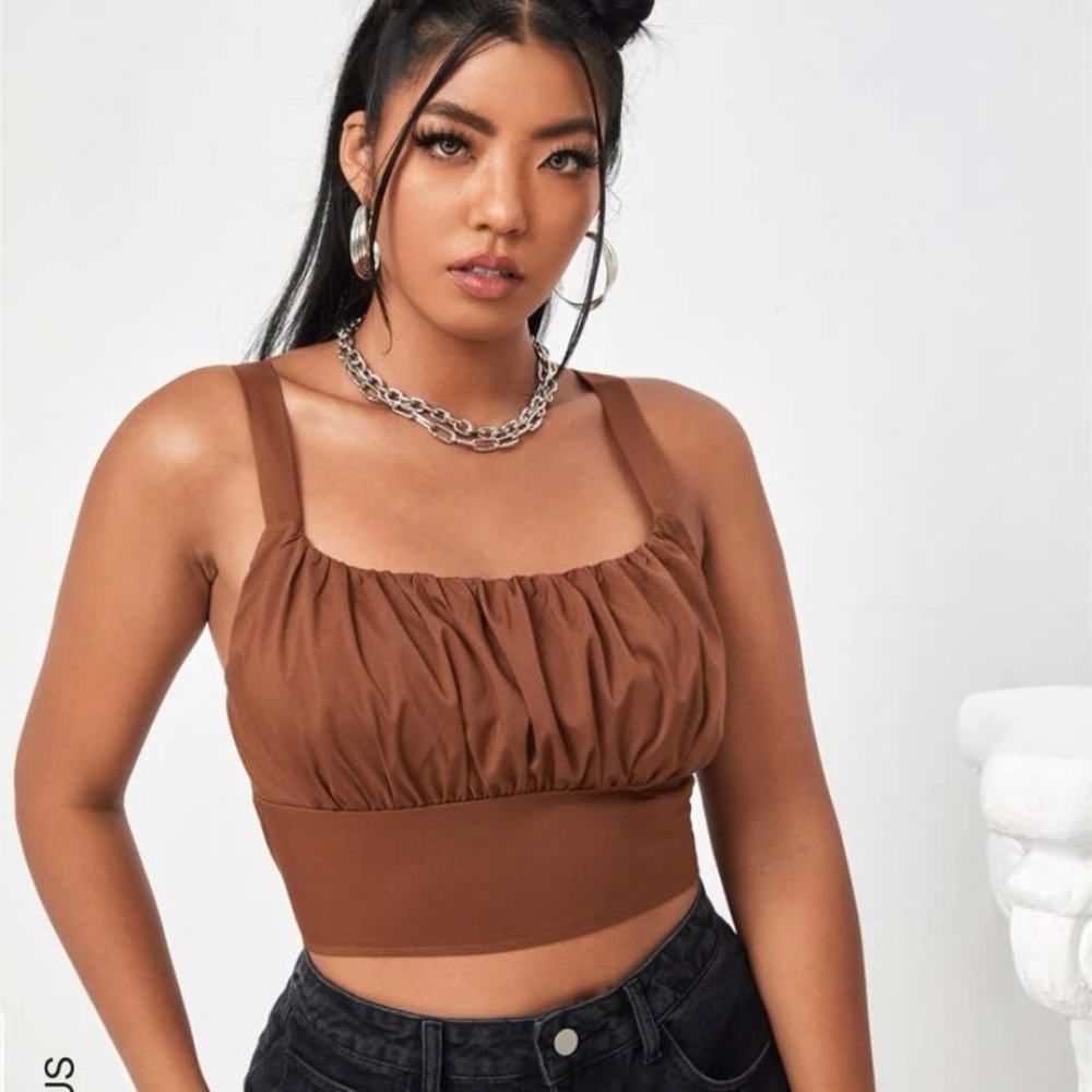 Ruched Bust Cami top